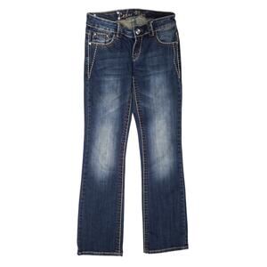 Cedar Rose Bootcut Jeans – Blue Denim – Size 27